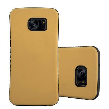 Samsung Galaxy S7 EDGE Suojakuori Kotelo (Ruskea)