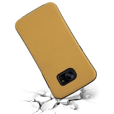 Samsung Galaxy S7 EDGE Suojakuori Kotelo (Ruskea)