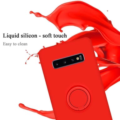 Samsung Galaxy S10 PLUS Suojakuori Kotelo (Punainen)