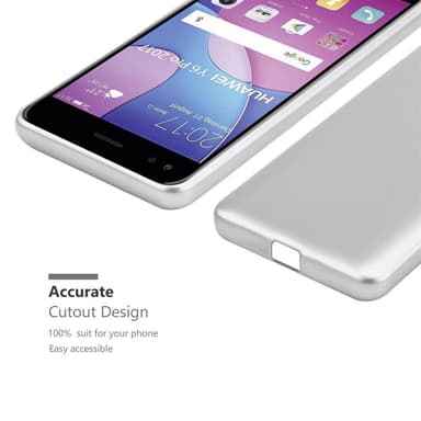 Huawei Y6 PRO 2017 Suojakuori Kotelo (Hopea)