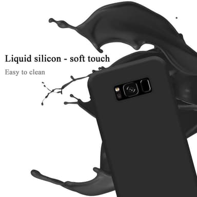 Samsung Galaxy S8 PLUS Suojakuori Kotelo (Musta)