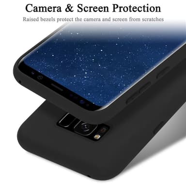 Samsung Galaxy S8 PLUS Suojakuori Kotelo (Musta)