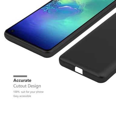 Samsung Galaxy S10e Suojakuori Kotelo (Musta)