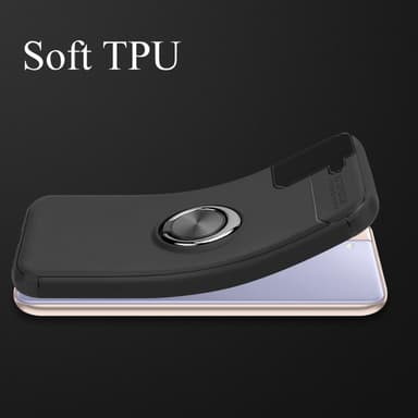 Samsung Galaxy S21 PLUS Suojakuori Kotelo (Musta)