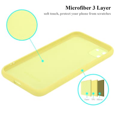 Realme C11 2020 Suojakuori Kotelo Case (Keltainen)
