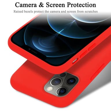 iPhone 13 MINI Suojakuori Kotelo Case (Punainen)