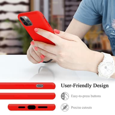 iPhone 13 MINI Suojakuori Kotelo Case (Punainen)