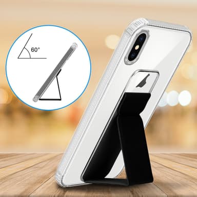 iPhone X / XS Suojakuori Kotelo (Musta)