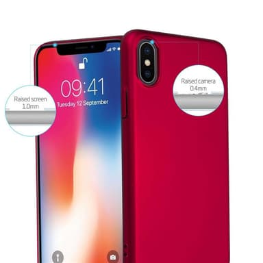 iPhone X / XS Suojakuori Kotelo Cover (Punainen)