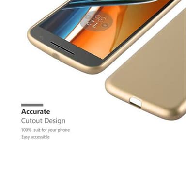 Motorola MOTO G4 / G4 PLUS Suojakuori Kotelo (kulta)