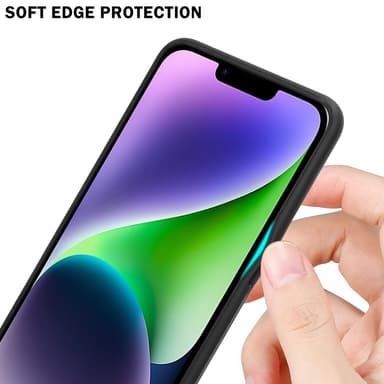 Suojakuori iPhone 14 PLUS Kotelo (Musta)