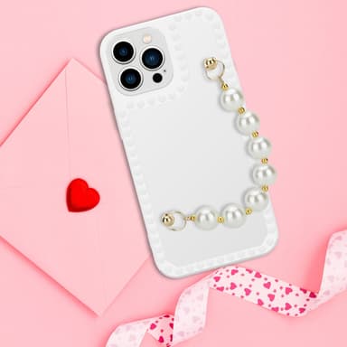 iPhone 13 PRO MAX Suojakuori Kotelo (Valkoinen)
