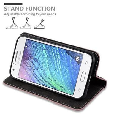 Samsung Galaxy J1 2015 Suojakuori (Vaaleanpunainen)