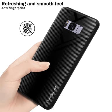 Samsung Galaxy S8 PLUS Suojakuori Kotelo (Musta)