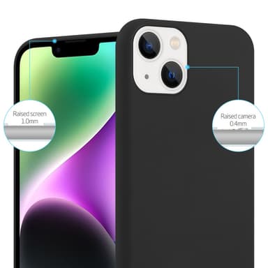 Suojakuori iPhone 14 PLUS Kotelo (Musta)