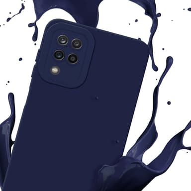 Samsung Galaxy A12 / M12 Suojakuori Kotelo (Sininen)