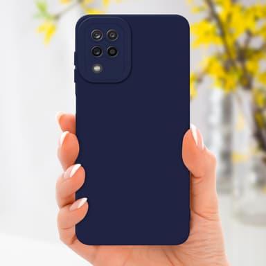 Samsung Galaxy A12 / M12 Suojakuori Kotelo (Sininen)