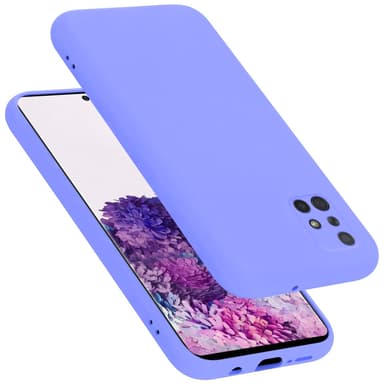 Samsung Galaxy A71 4G Suojakuori Kotelo (Violetti)