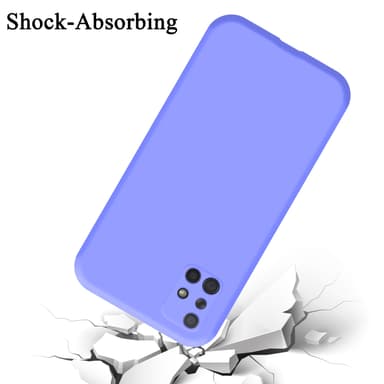 Samsung Galaxy A71 4G Suojakuori Kotelo (Violetti)