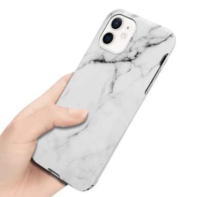 iPhone 12 PRO MAX Suojakuori Lompakkokotelo (Valkoinen)