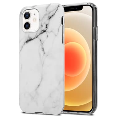 iPhone 12 PRO MAX Suojakuori Lompakkokotelo (Valkoinen)