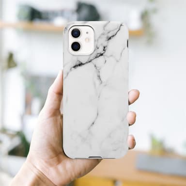iPhone 12 PRO MAX Suojakuori Lompakkokotelo (Valkoinen)
