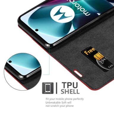 Motorola MOTO G200 5G Suojakuori Lompakkokotelo