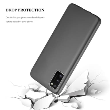 Samsung Galaxy A41 Suojakuori Kotelo (harmaa)