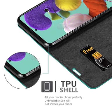 Samsung Galaxy A51 4G / M40s Suojakuori Lompakkokotelo