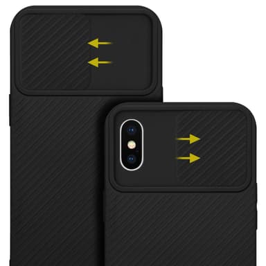 iPhone XS MAX Suojakuori Kotelo (Musta)