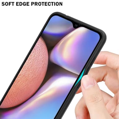 Samsung Galaxy A10s / M01s Suojakuori Kotelo (Musta)