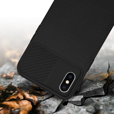 iPhone XS MAX Suojakuori Kotelo (Musta)