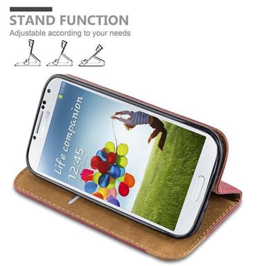 Samsung Galaxy S4 Suojakuori Kotelo (Punainen)