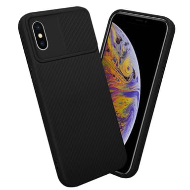 iPhone XS MAX Suojakuori Kotelo (Musta)