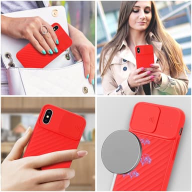 iPhone XR Case Suojakuori Cover (Punainen)