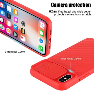 iPhone XR Case Suojakuori Cover (Punainen)