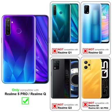 Suojakuori Realme 5 PRO / Realme Q Kotelo (Sininen)