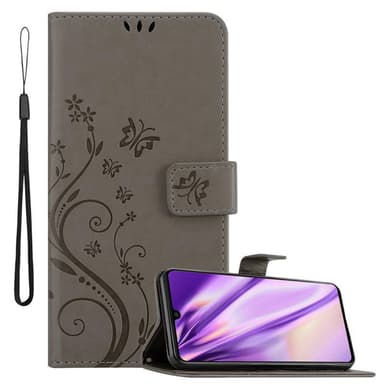 Samsung Galaxy A41 Suojakuori Lompakkokotelo (harmaa)