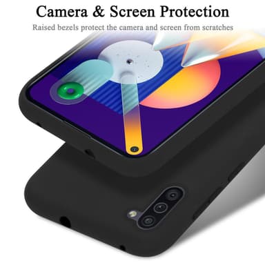 Samsung Galaxy A11 / M11 Suojakuori Kotelo (Musta)