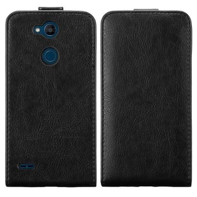 LG X POWER 3 Suojakuori Lompakkokotelo (Musta)