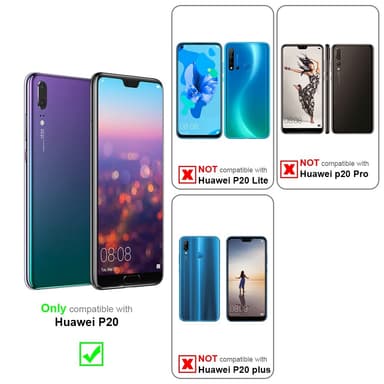 Huawei P20 Suojakuori Kotelo (Turkoosi)