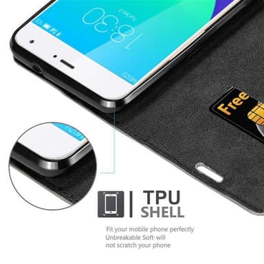 MEIZU MX4 Suojakuori Lompakkokotelo (Ruskea)