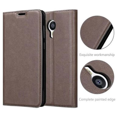 MEIZU MX4 Suojakuori Lompakkokotelo (Ruskea)