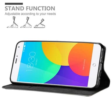 MEIZU MX4 Suojakuori Lompakkokotelo (Ruskea)