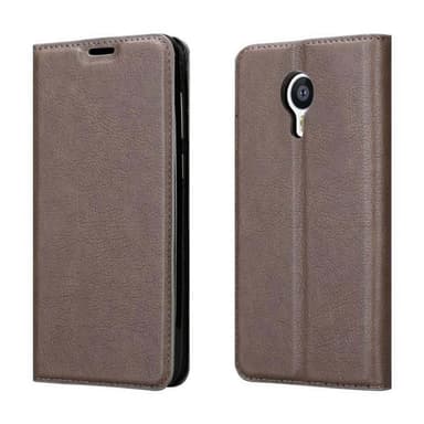 MEIZU MX4 Suojakuori Lompakkokotelo (Ruskea)