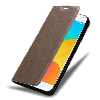 MEIZU MX4 Suojakuori Lompakkokotelo (Ruskea)