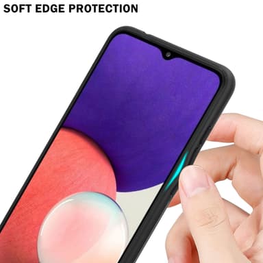 Suojakuori Samsung Galaxy A22 5G Kotelo (Musta)