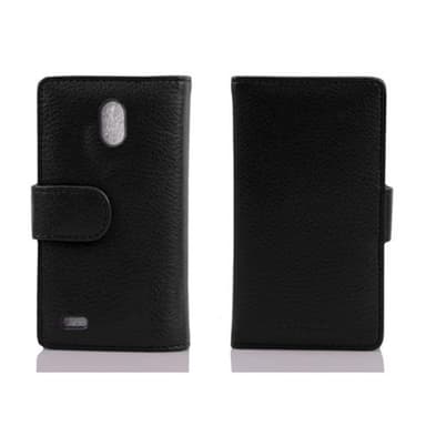 Suojakuori Huawei ASCEND G700 Lompakkokotelo (Musta)