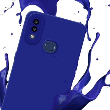 Samsung Galaxy A10s / M01s Suojakuori Kotelo (Sininen)
