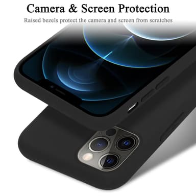 iPhone 13 MINI Suojakuori Kotelo Case (Musta)